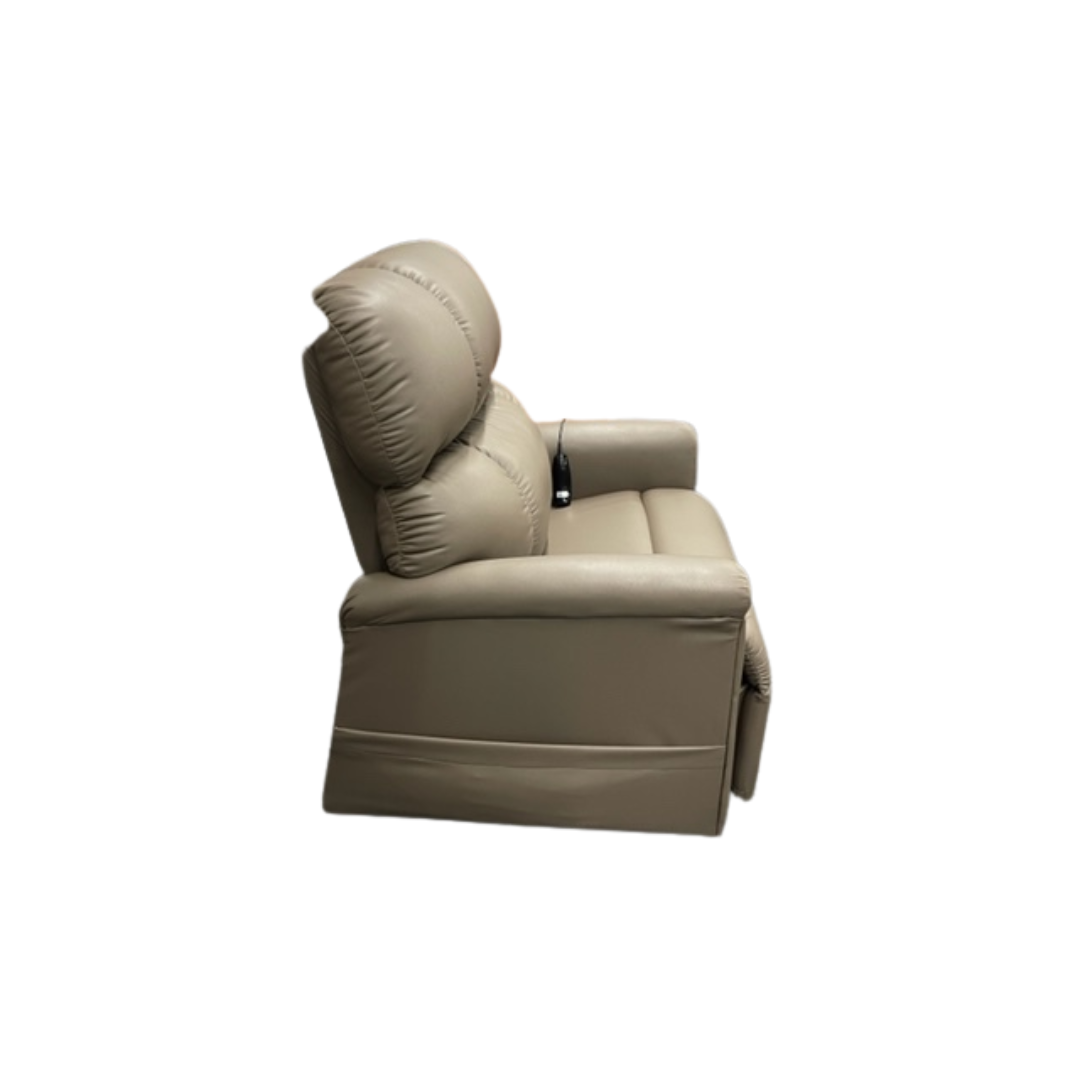 Golden Tech PR531 Comforter Power Lift Recliners - Small & Medium - Iron in seated position