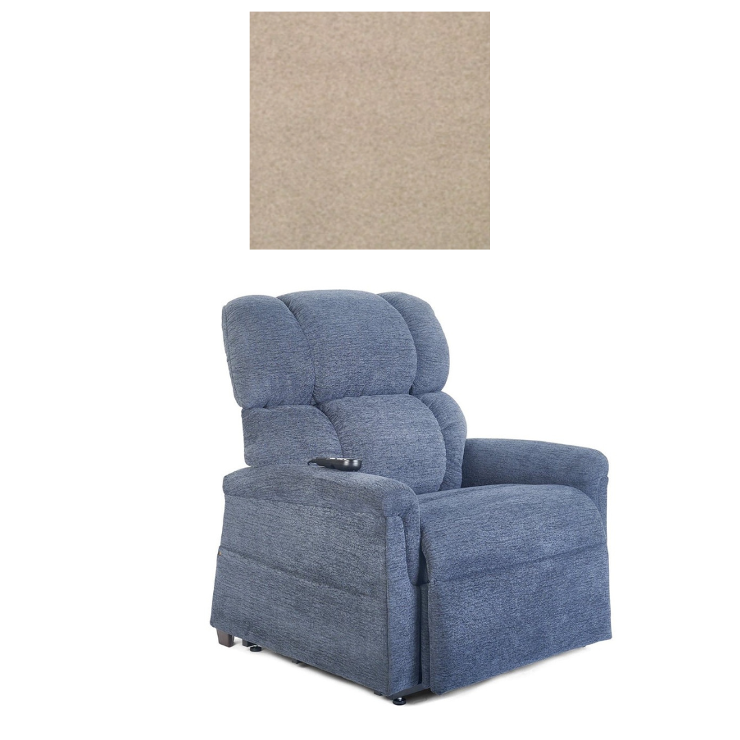 Golden Tech PR535 MaxiComforter Power Lift Recliners - Small & Medium - Camel
