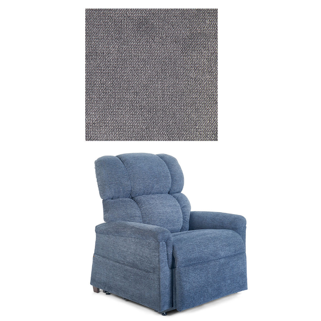 Golden Tech PR535 MaxiComforter Power Lift Recliners - Small & Medium - Sterling