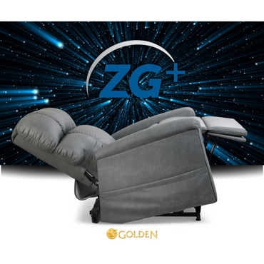 Golden Tech PR545 Recliner with Assisted Lift - Twilight & MaxiComfort Positioning - Zero Gravity Plus
