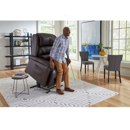 Golden Tech PR766 Relaxer MaxiComfort® Ultimate Recliner with Assisted Lift - Medium - with user assisted by the lift function
