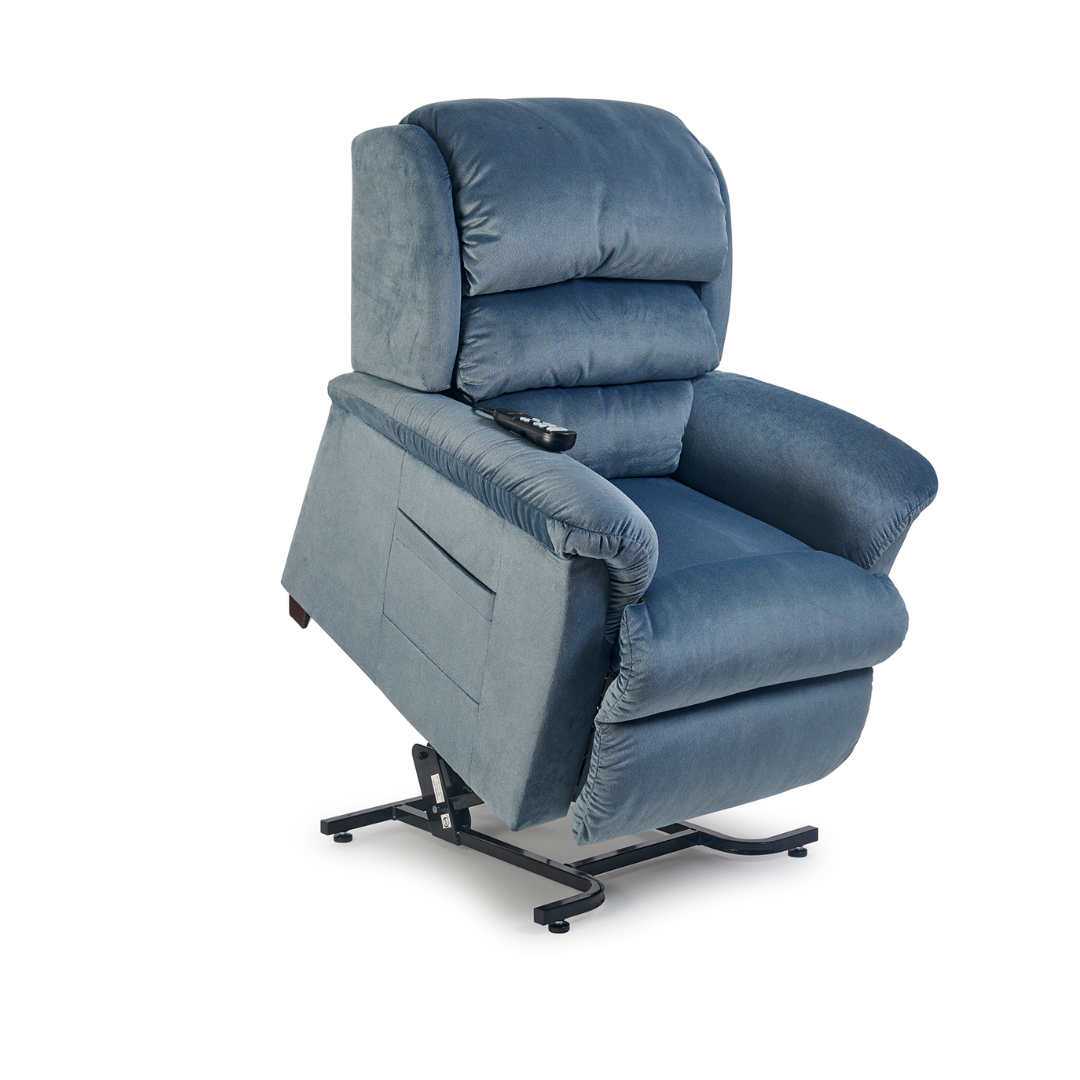 Golden Tech PR766 Relaxer MaxiComfort® Ultimate Recliner with Assisted Lift - Small - Calypso