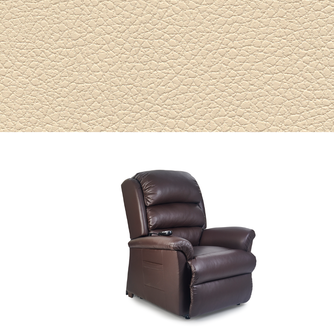 Golden Tech PR766 Relaxer MaxiComfort® Ultimate Recliner with Assisted Lift - Small - Cream