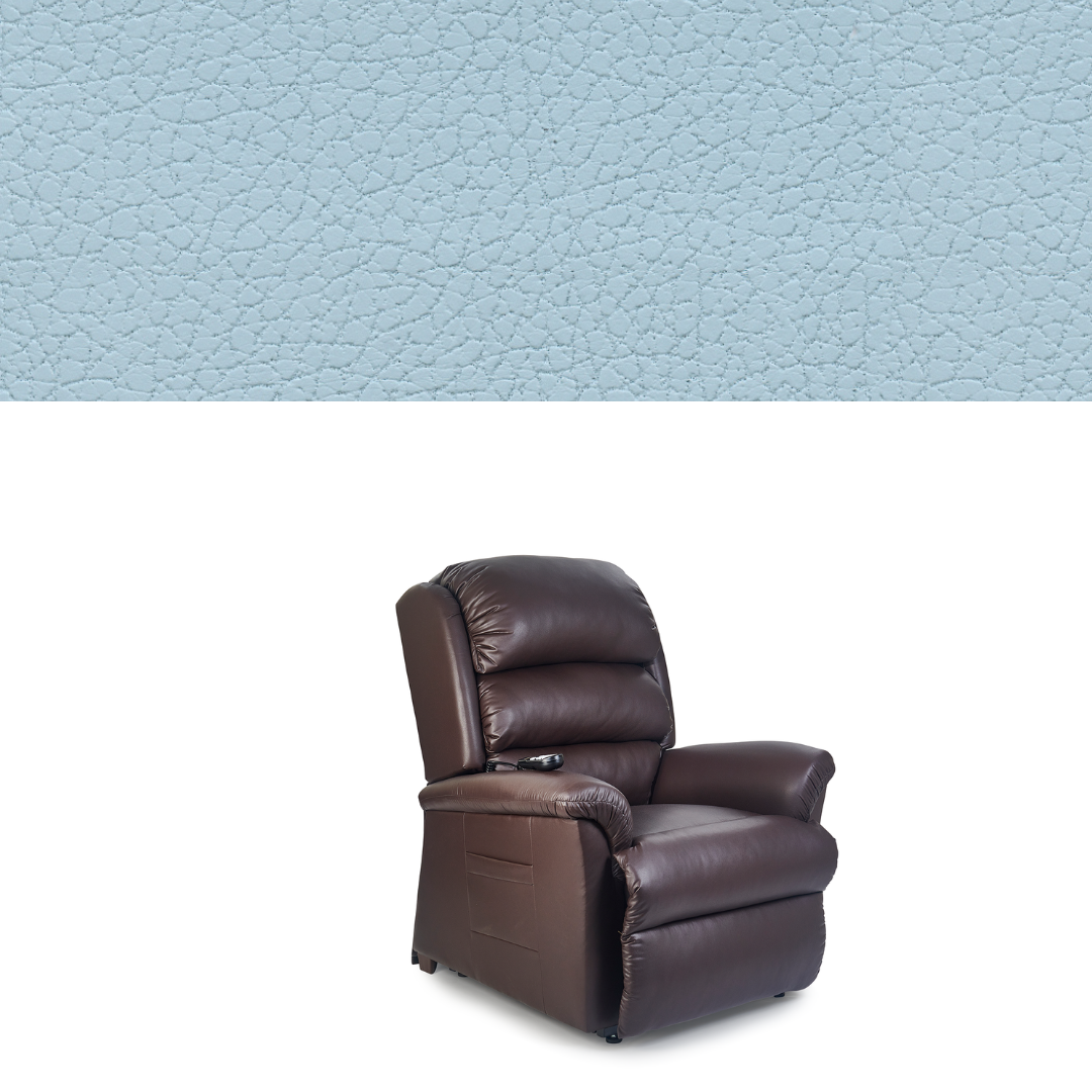 Golden Tech PR766 Relaxer MaxiComfort® Ultimate Recliner with Assisted Lift - Small - Sterling Blue