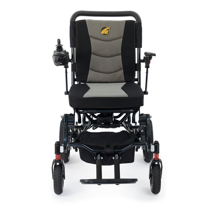 Golden Tech Stride Aluminum Foldable Travel Power Wheelchair - Front