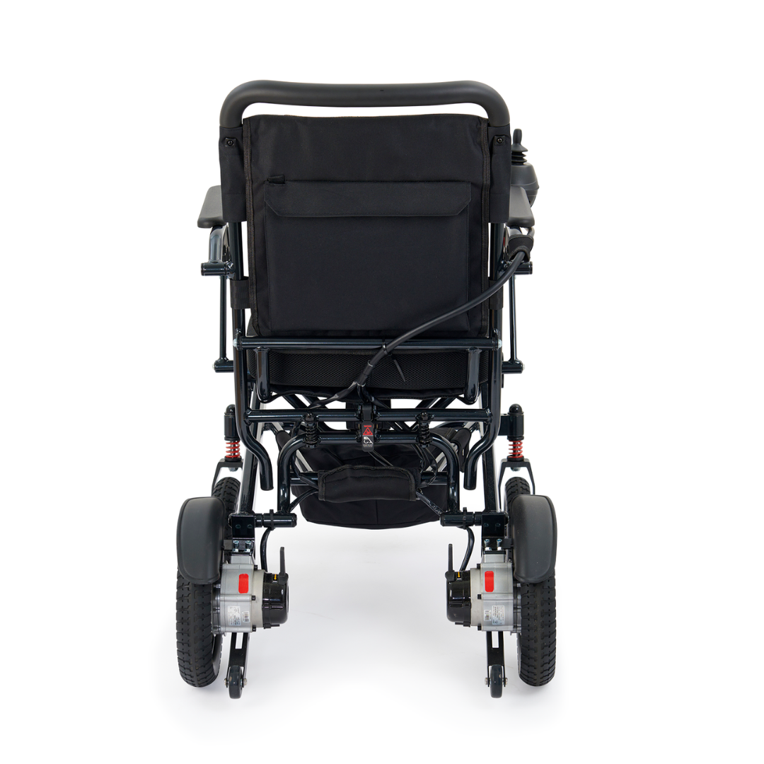 Golden Tech Stride Aluminum Foldable Travel Power Wheelchair - Rear