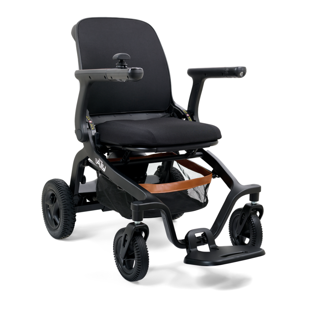 Golden Technologies Ally Lightweight Folding Electric Smart Chair - Black