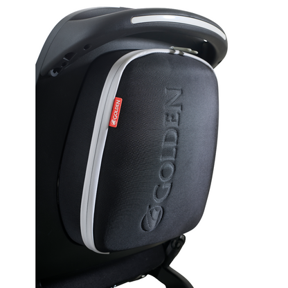 Golden Technologies Ally Lightweight Folding Electric Smart Chair - storage