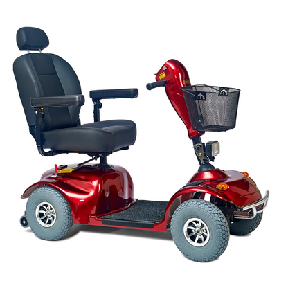 Golden Technologies Avenger Heavy Duty Bariatric 4-Wheel Scooter - Red model right