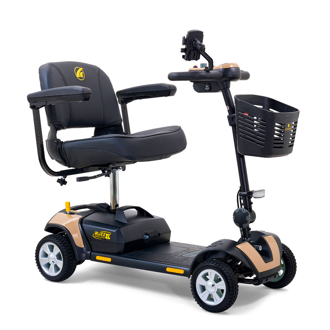 Golden Technologies Buzzaround XL 4-Wheel Long Range Mobility Scooter - Senior.com Mobility Scooters