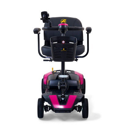Golden Technologies Buzzaround XL 4-Wheel Long Range Mobility Scooter - Orchid Pink front