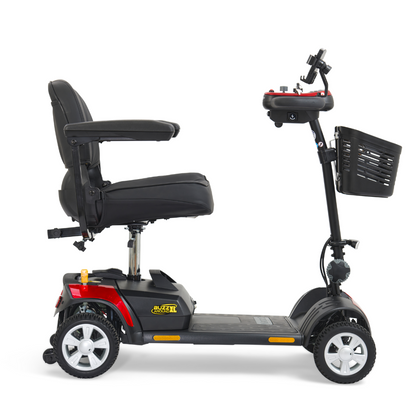 Golden Technologies Buzzaround XL 4-Wheel Long Range Mobility Scooter - Red Right