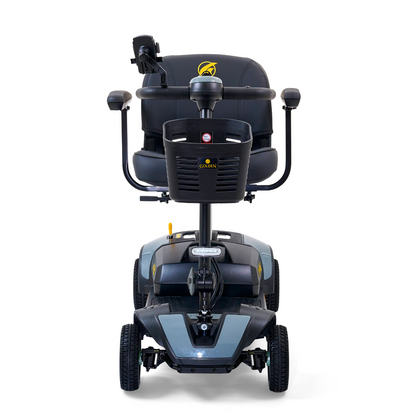 Golden Technologies Buzzaround XL 4-Wheel Long Range Mobility Scooter - Stone Gray front