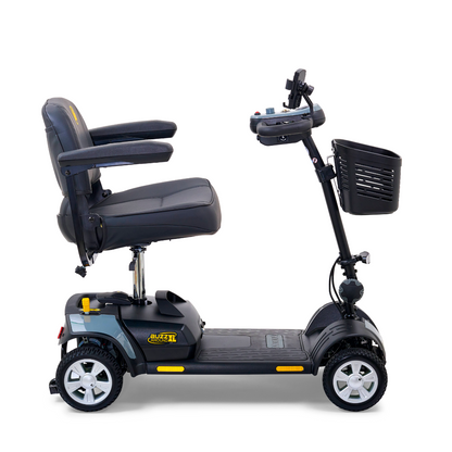 Golden Technologies Buzzaround XL 4-Wheel Long Range Mobility Scooter - Stone Gray right
