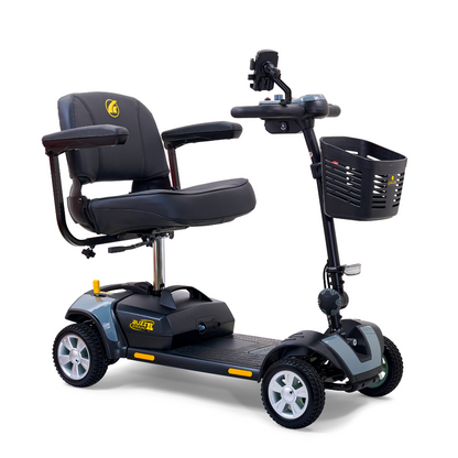 Golden Technologies Buzzaround XL 4-Wheel Long Range Mobility Scooter - Stone Gray right