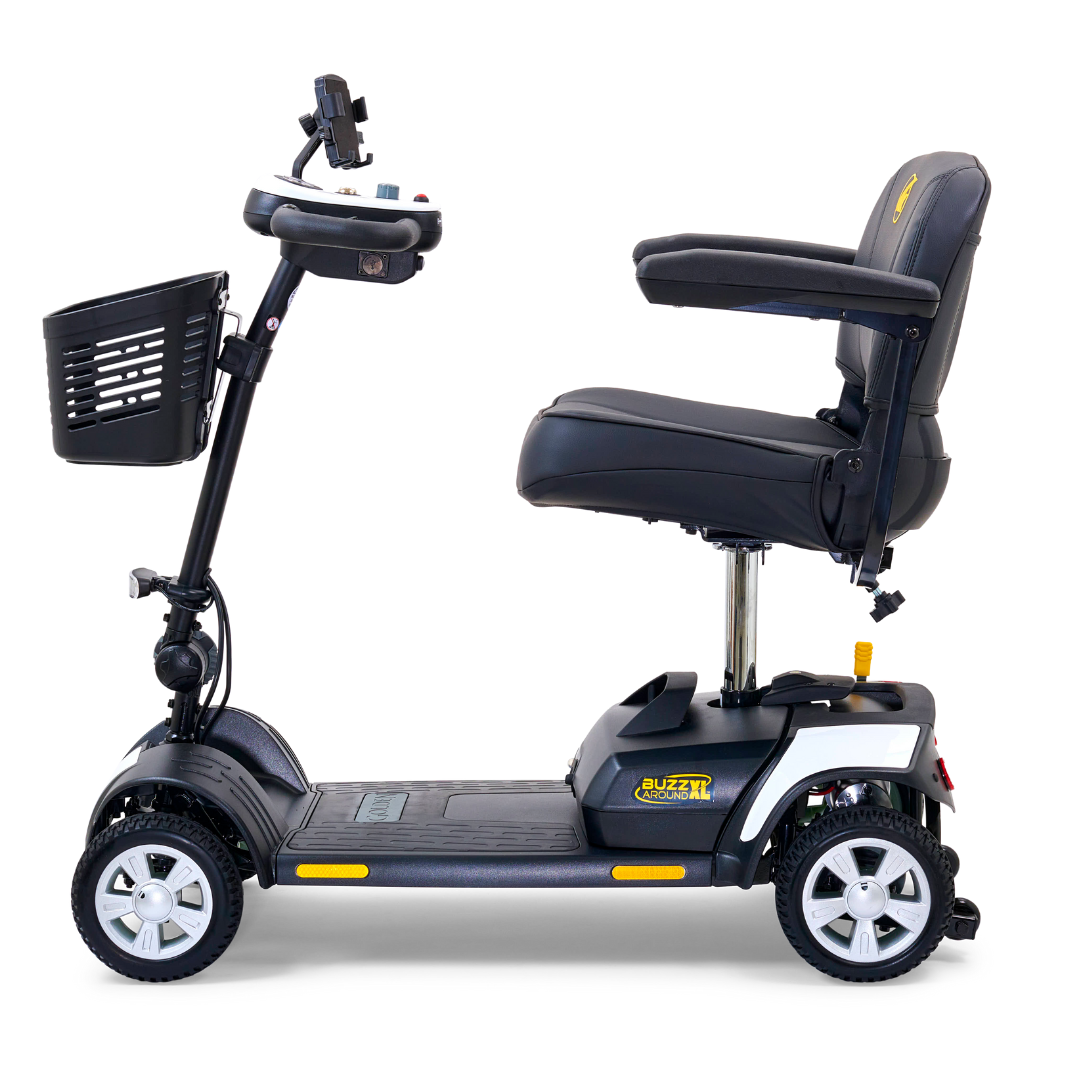 Golden Technologies Buzzaround XL 4-Wheel Long Range Mobility Scooter - Senior.com Mobility Scooters