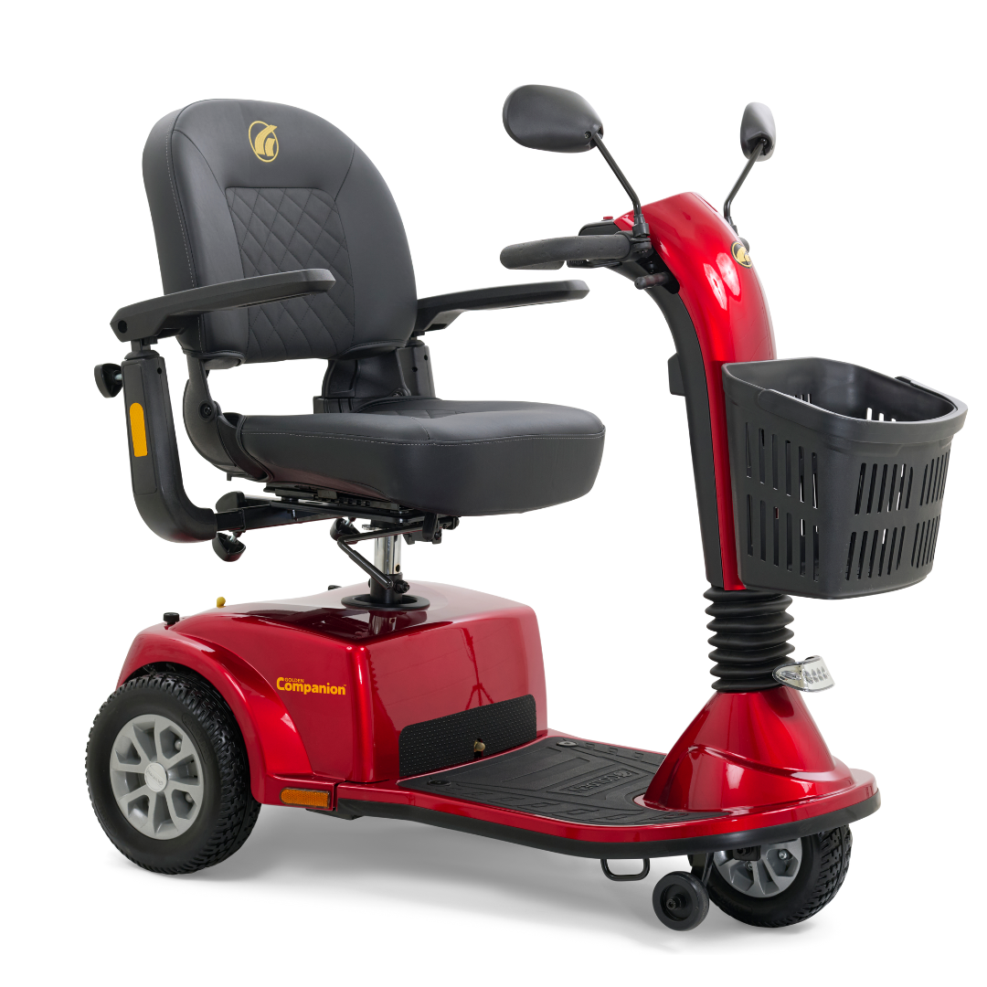 Golden Technologies Companion 3 Wheel Mid Size Luxury Scooters - Front Right