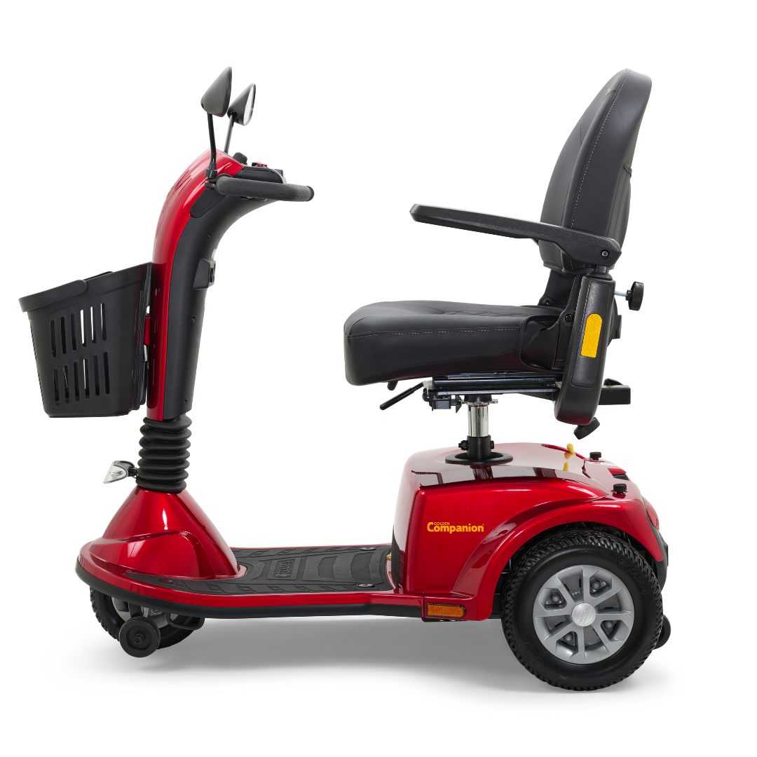 Golden Technologies Companion 3 Wheel Mid Size Luxury Scooters - Left