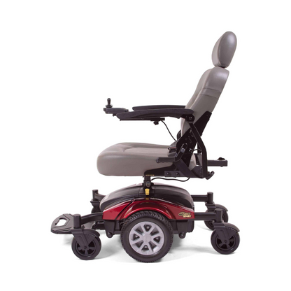 Golden Technologies Compass Sport PowerChair with 24 Mile Range - Red left