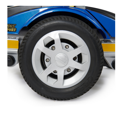 Golden Technologies Compass Sport PowerChair with 24 Mile Range - center wheel