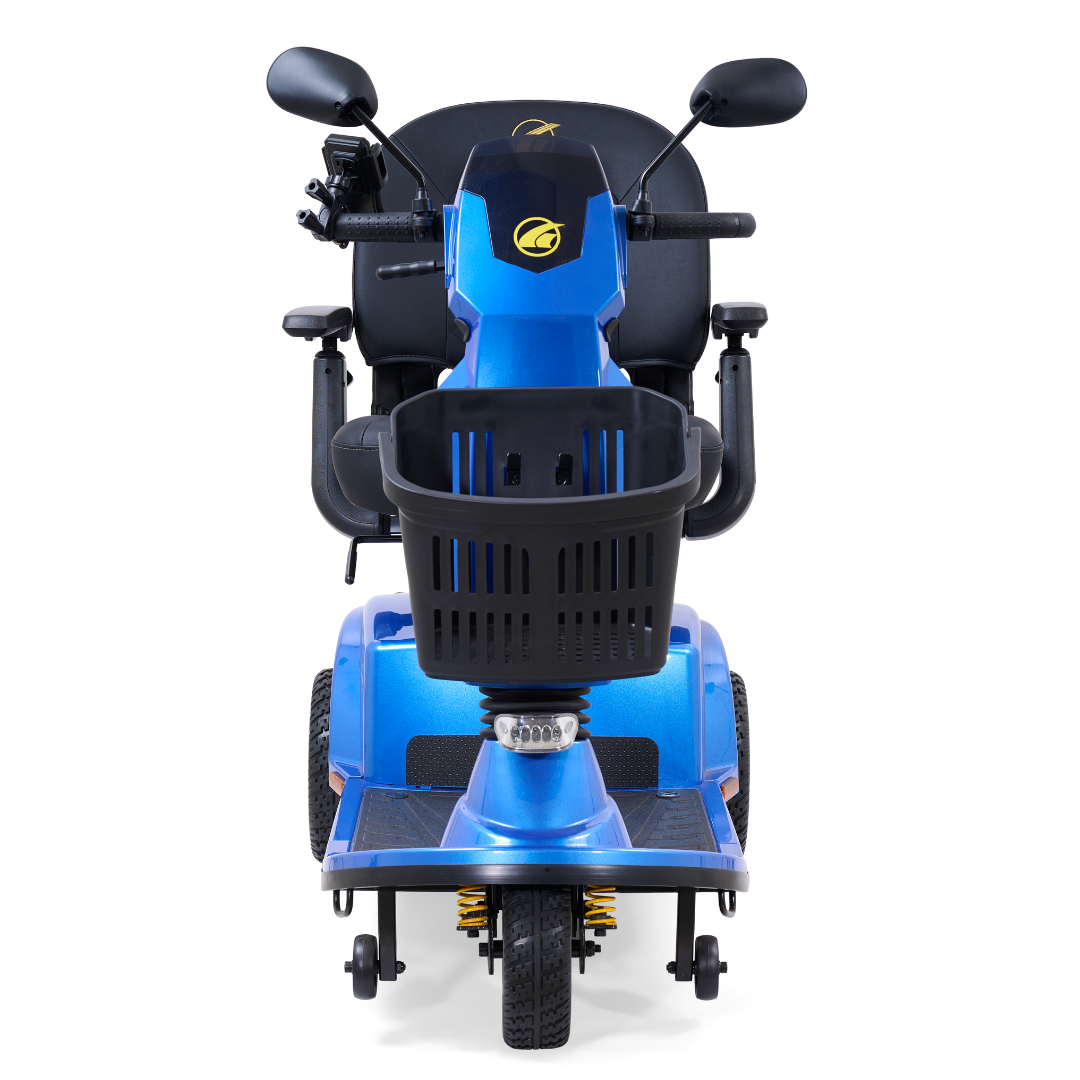 Golden Technologies GC340 Companion Luxury 3 Wheel Full Size Scooter - Blue front