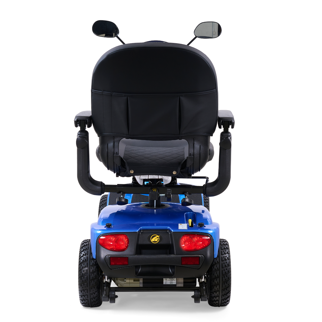 Golden Technologies GC440 Companion 4-Wheel Luxury Full Size Scooters - Blue rear