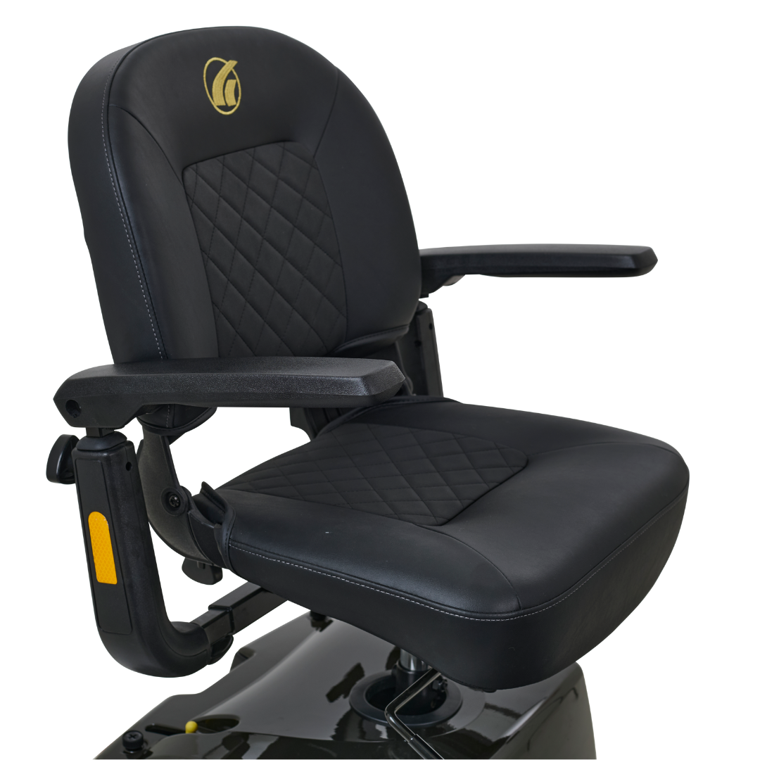 Golden Technologies GC440 Companion 4-Wheel Luxury Full Size Scooters - Galactic Gray model seat