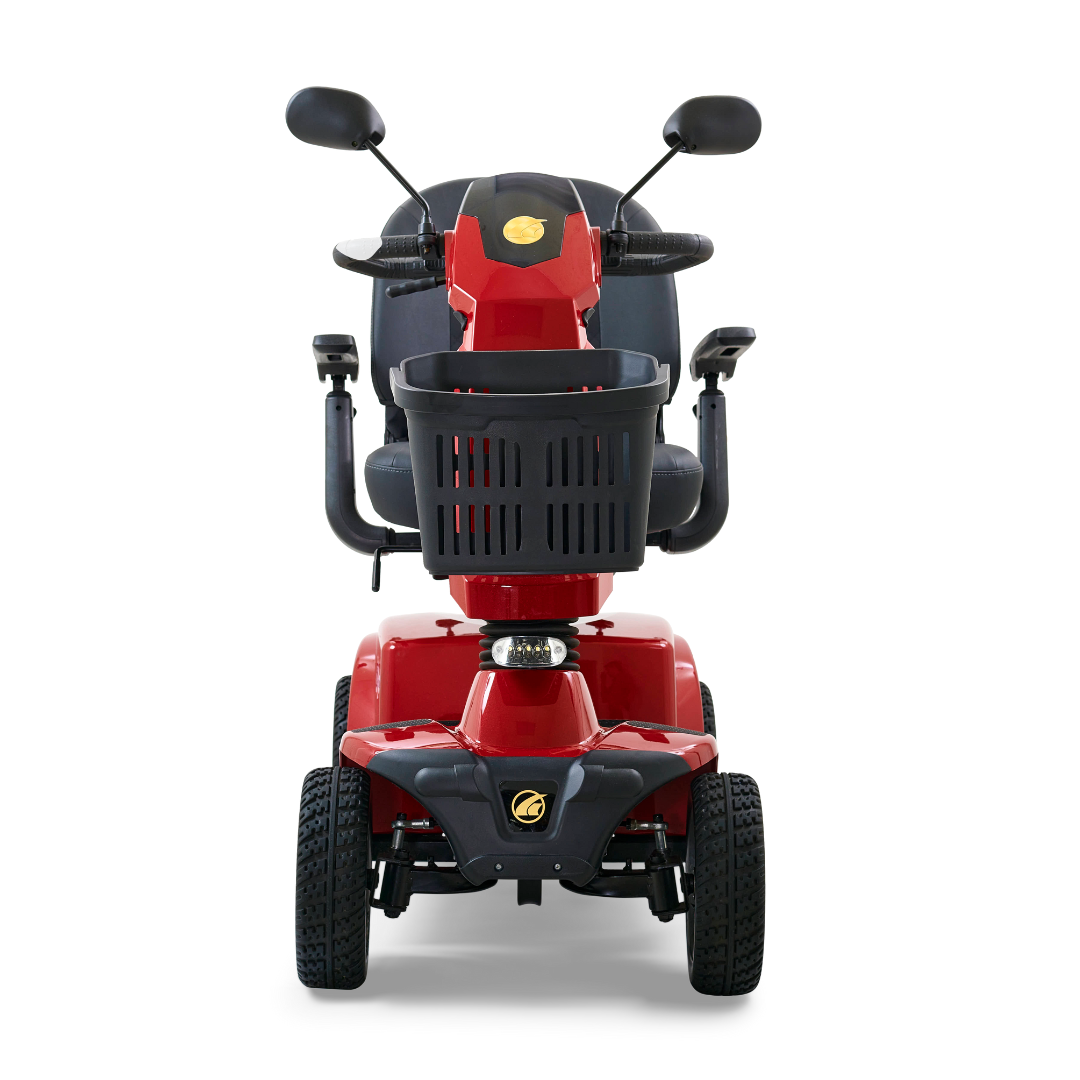 Golden Technologies GC440 Companion 4-Wheel Luxury Full Size Scooters - Red model front