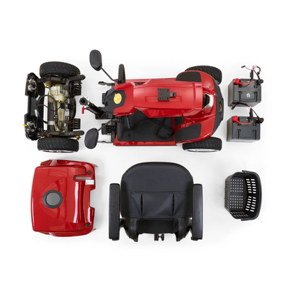 Golden Technologies GC440 Companion 4-Wheel Luxury Full Size Scooters - Red model parts