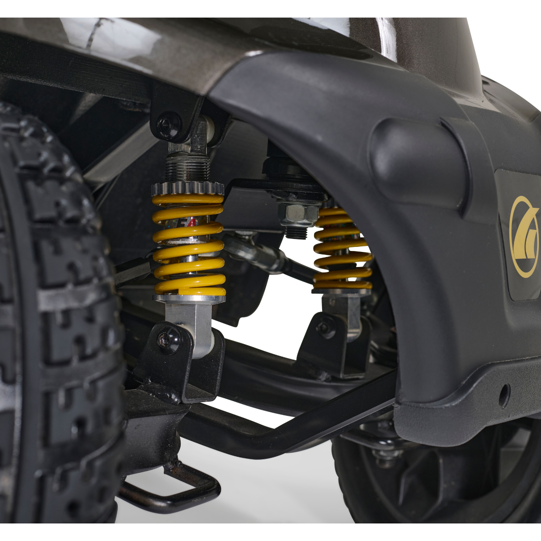 Golden Technologies GC440 Companion 4-Wheel Luxury Full Size Scooters - Suspensions