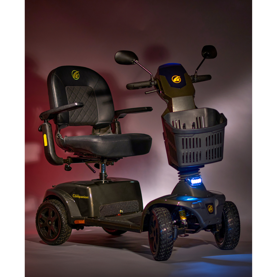 Golden Technologies GC440 Companion 4-Wheel Luxury Full Size Scooters - Blue