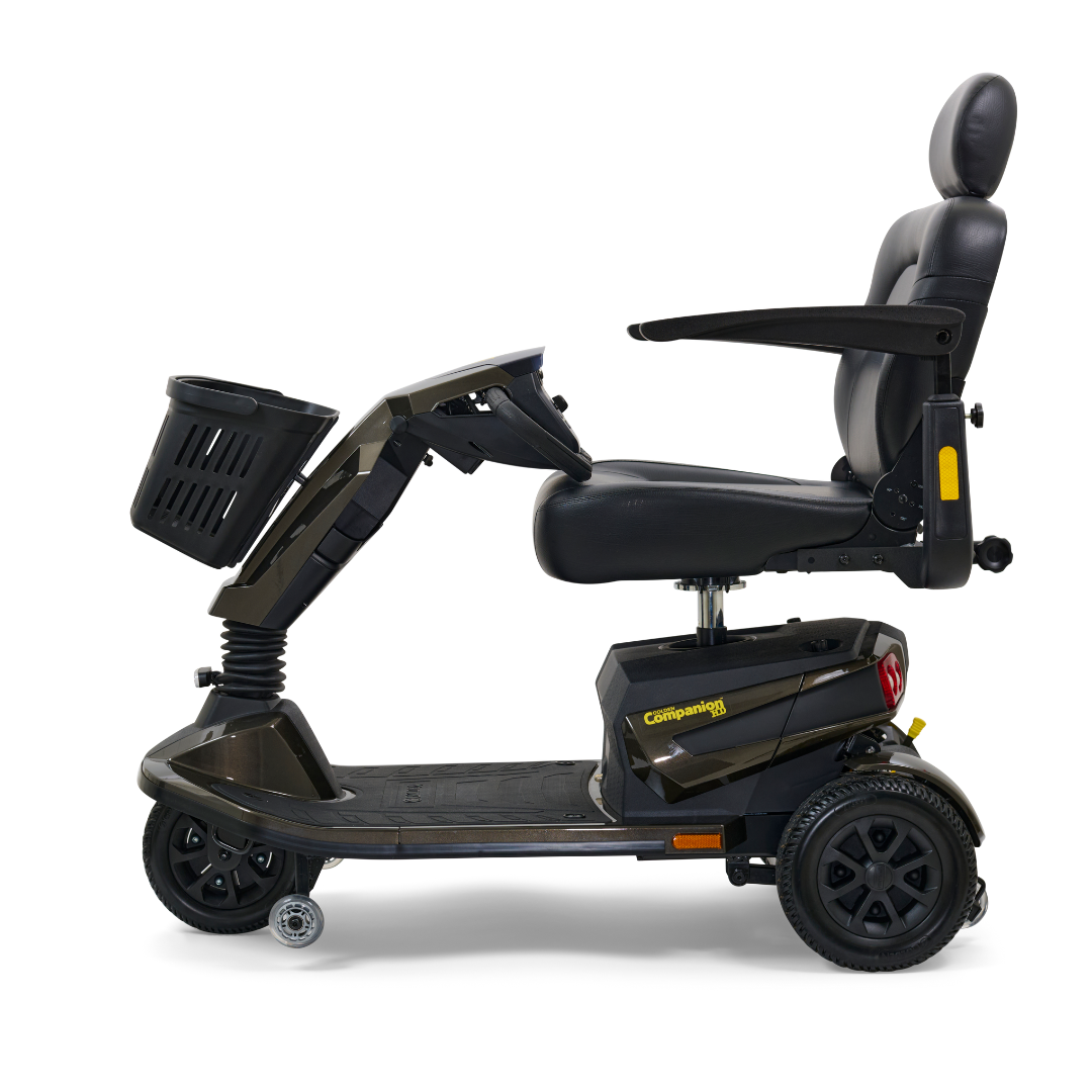 Golden Technologies GC540 Companion HD 3-Wheel Scooter - Galactic Grey Left