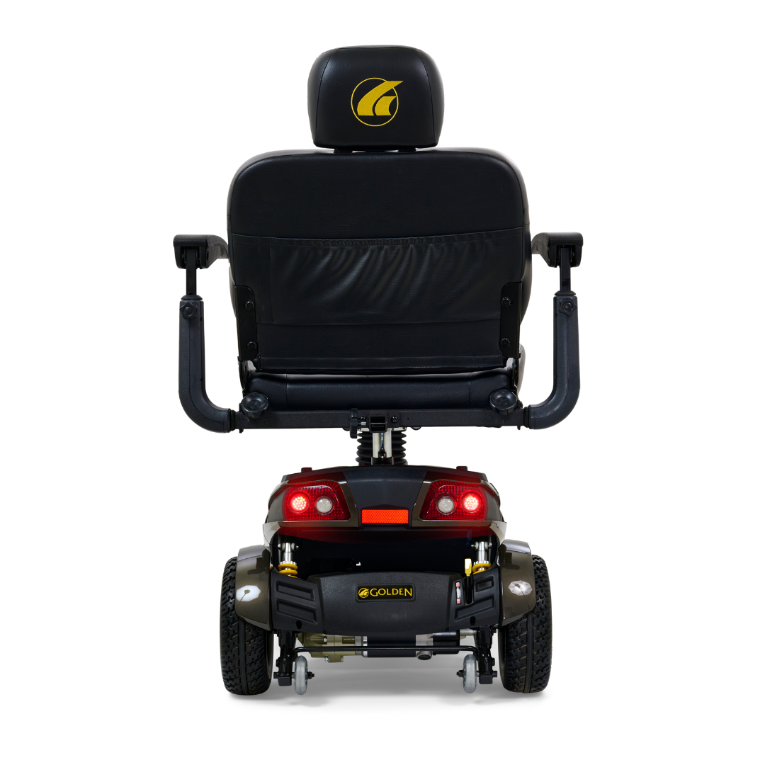 Golden Technologies GC540 Companion HD 3-Wheel Scooter - Galactic Grey Rear