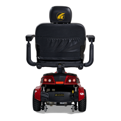 Golden Technologies GC540 Companion HD 3-Wheel Scooter - Red rear