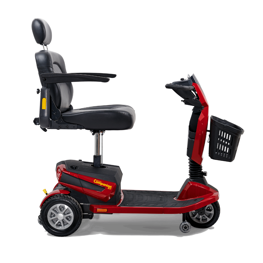 Golden Technologies GC540 Companion HD 3-Wheel Scooter - Red right