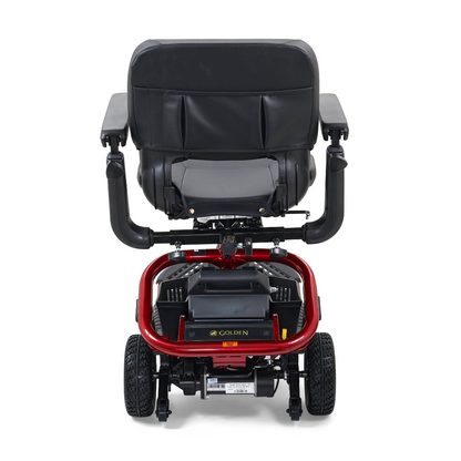Golden Technologies LiteRider Lightweight 3 Wheel Travel Scooters rear