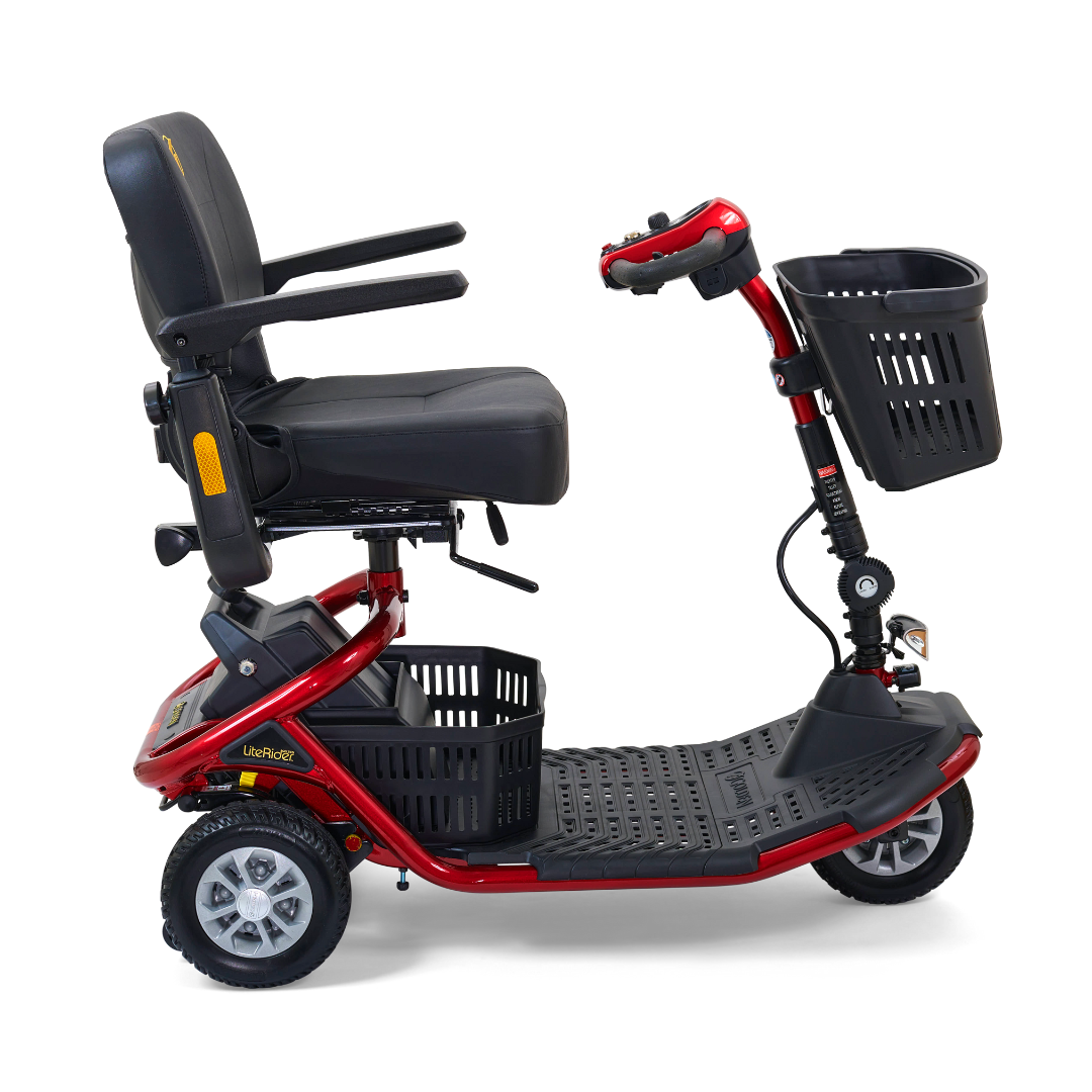 Golden Technologies LiteRider Lightweight 3 Wheel Travel Scooters - right