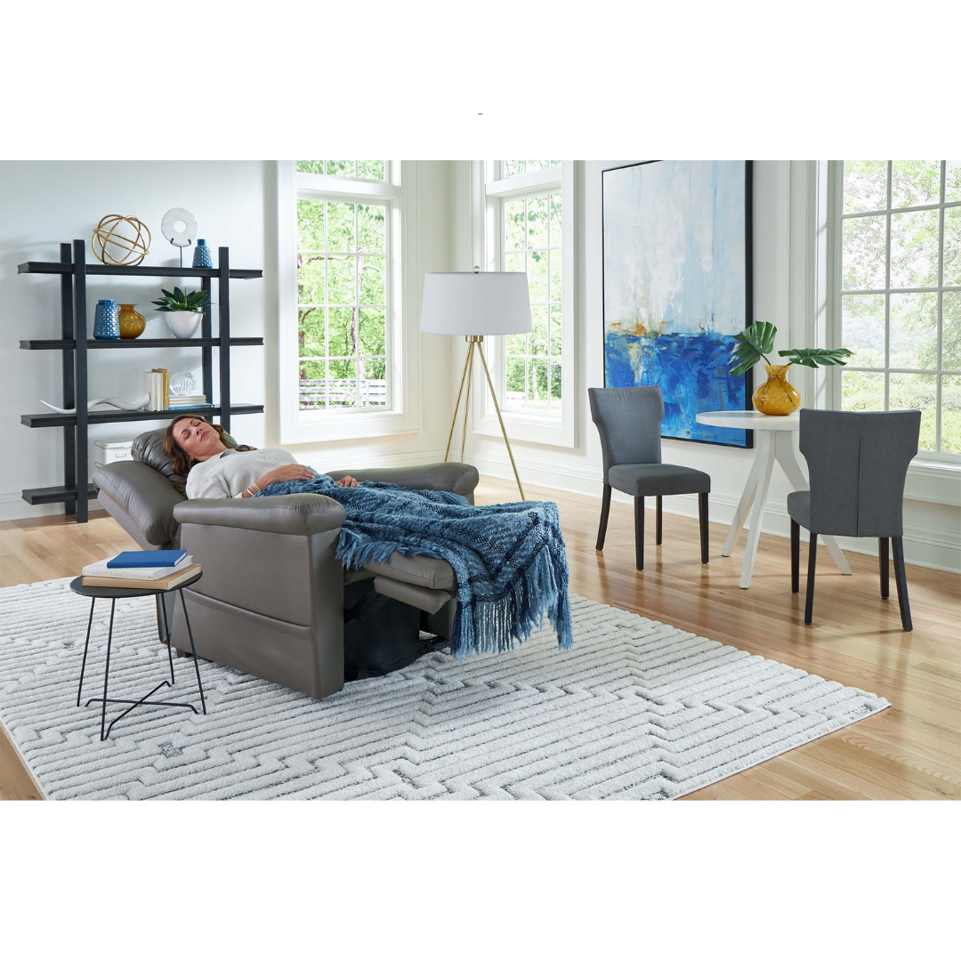 Golden Technologies MaxiComfort DayDreamer Power Pillow Reclining Lift Chairs - in reclined state with sleeping user
