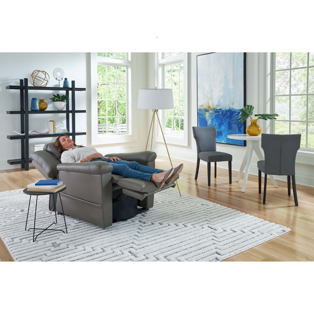 Golden Technologies MaxiComfort DayDreamer Power Pillow Reclining Lift Chairs - in reclined state with user