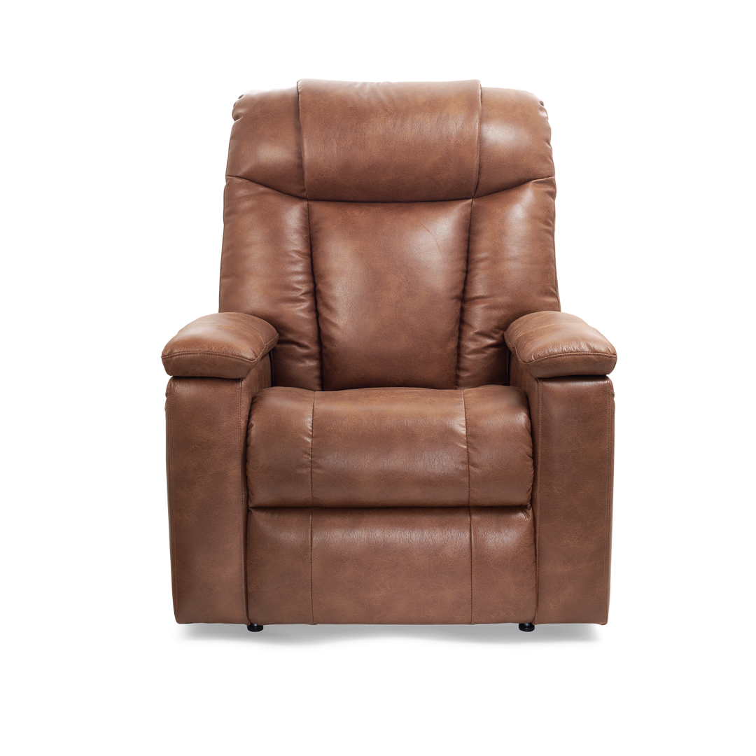 Golden Technologies PR442 Rhea Assisted Lift Chair with Heat Wave Technology - Acorn seated position front