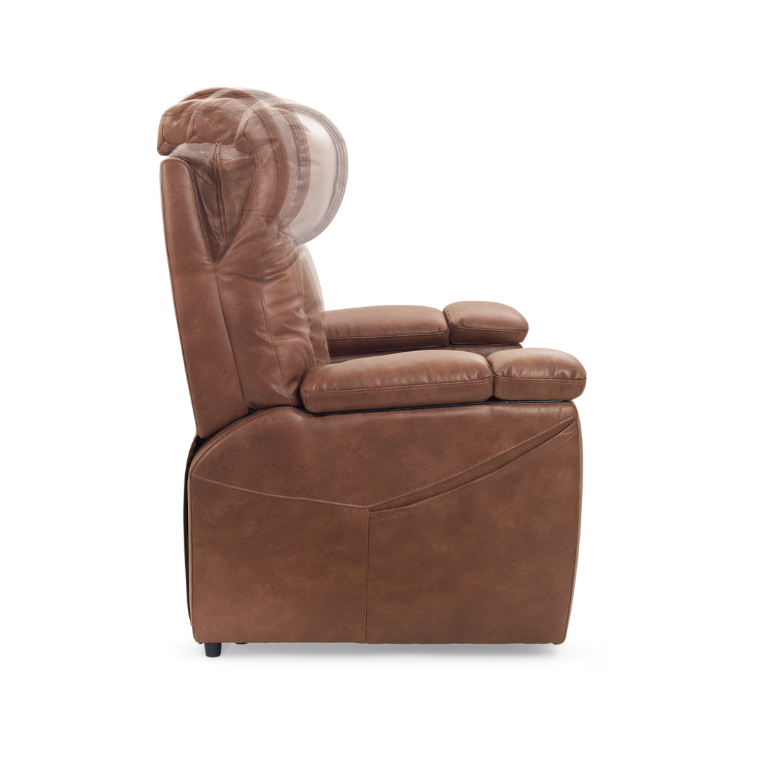 Golden Technologies PR442 Rhea Assisted Lift Chair with Heat Wave Technology - adjustable head rest