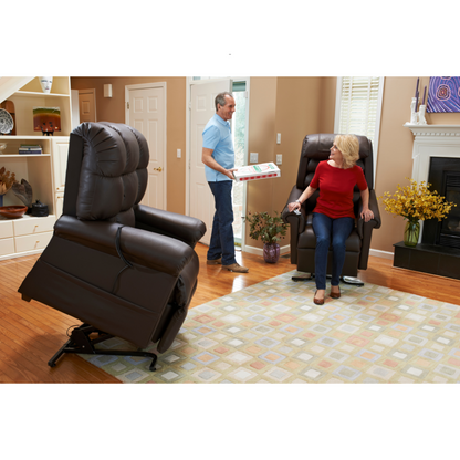 Golden Technologies PR510 MaxiComfort Cloud Series Assisted Lift Chair Recliner - being used indoor