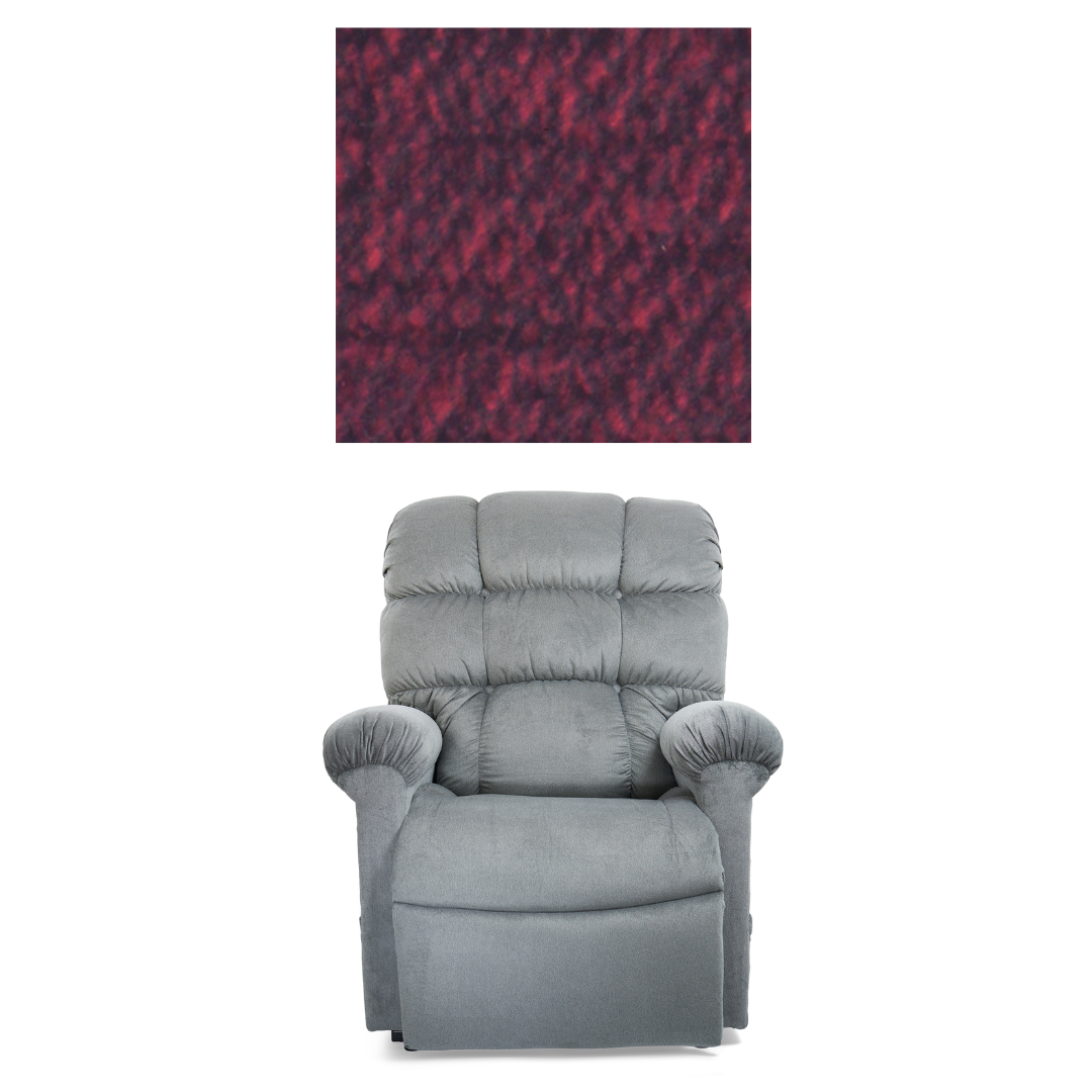 Golden Technologies PR510 MaxiComfort Cloud Series Extra Wide Assisted Lift Chair Recliner - Barn