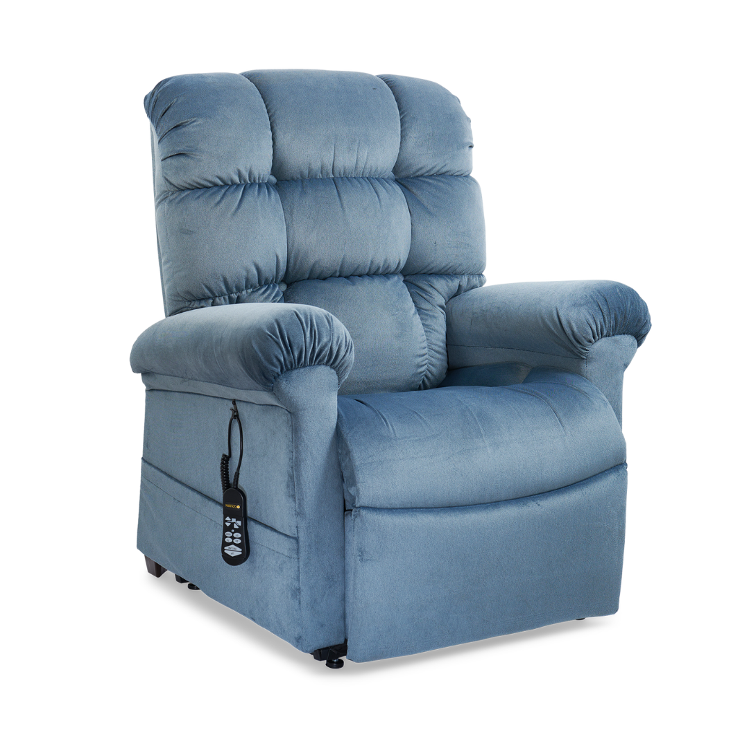 Golden Technologies PR510 MaxiComfort Cloud Series Extra Wide Assisted Lift Chair Recliner - Calypso