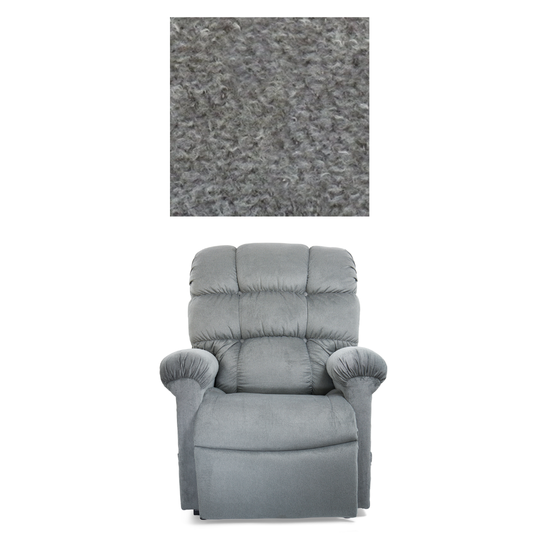 Golden Technologies PR510 MaxiComfort Cloud Series Extra Wide Assisted Lift Chair Recliner - Carbon