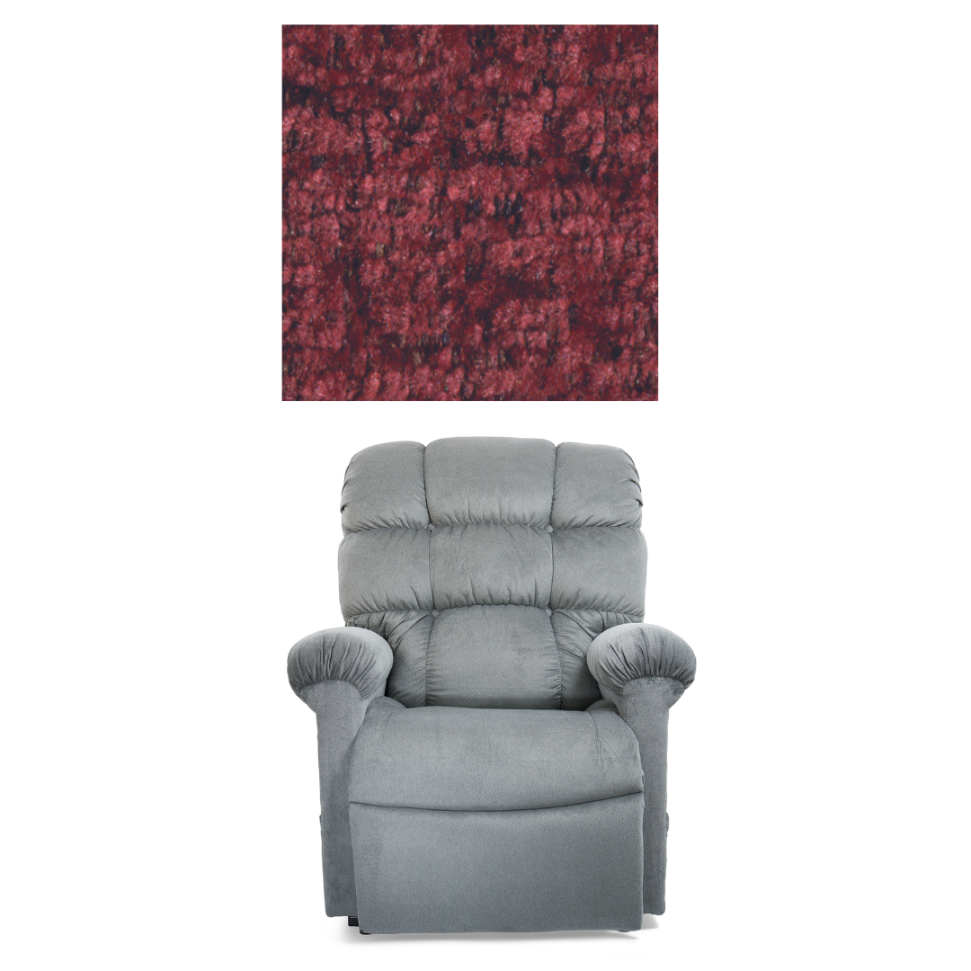 Golden Technologies PR510 MaxiComfort Cloud Series Extra Wide Assisted Lift Chair Recliner - Port