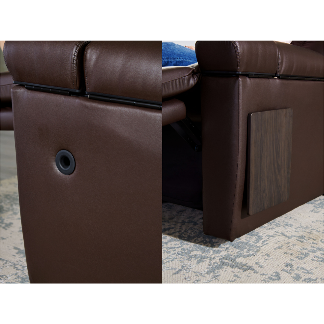 Golden Technologies PR511 MaxiComfort Cloud+ Assisted Lift Recliner - Small - up close
