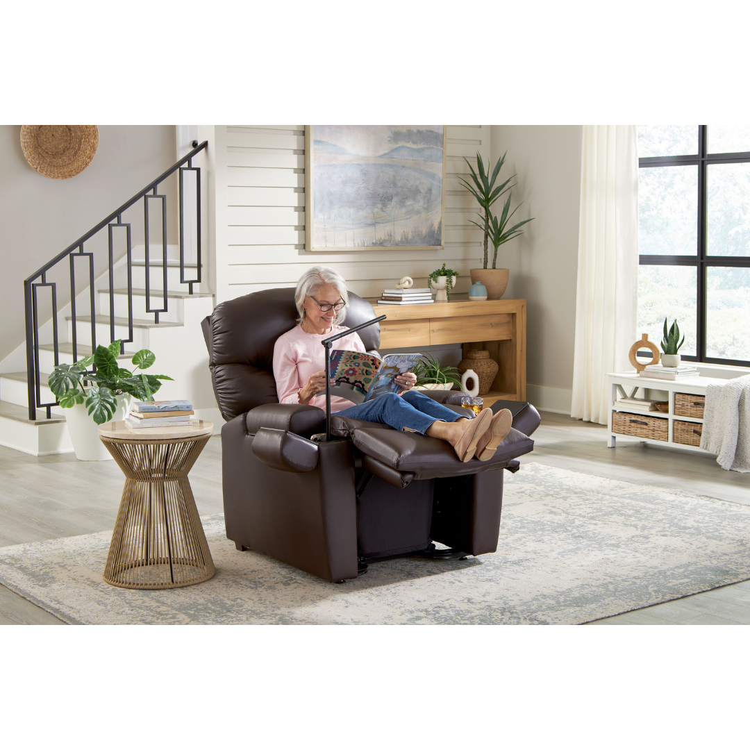 Golden Technologies PR511 MaxiComfort Cloud+ Assisted Lift Recliner - Small - with leg rest and built in lamp