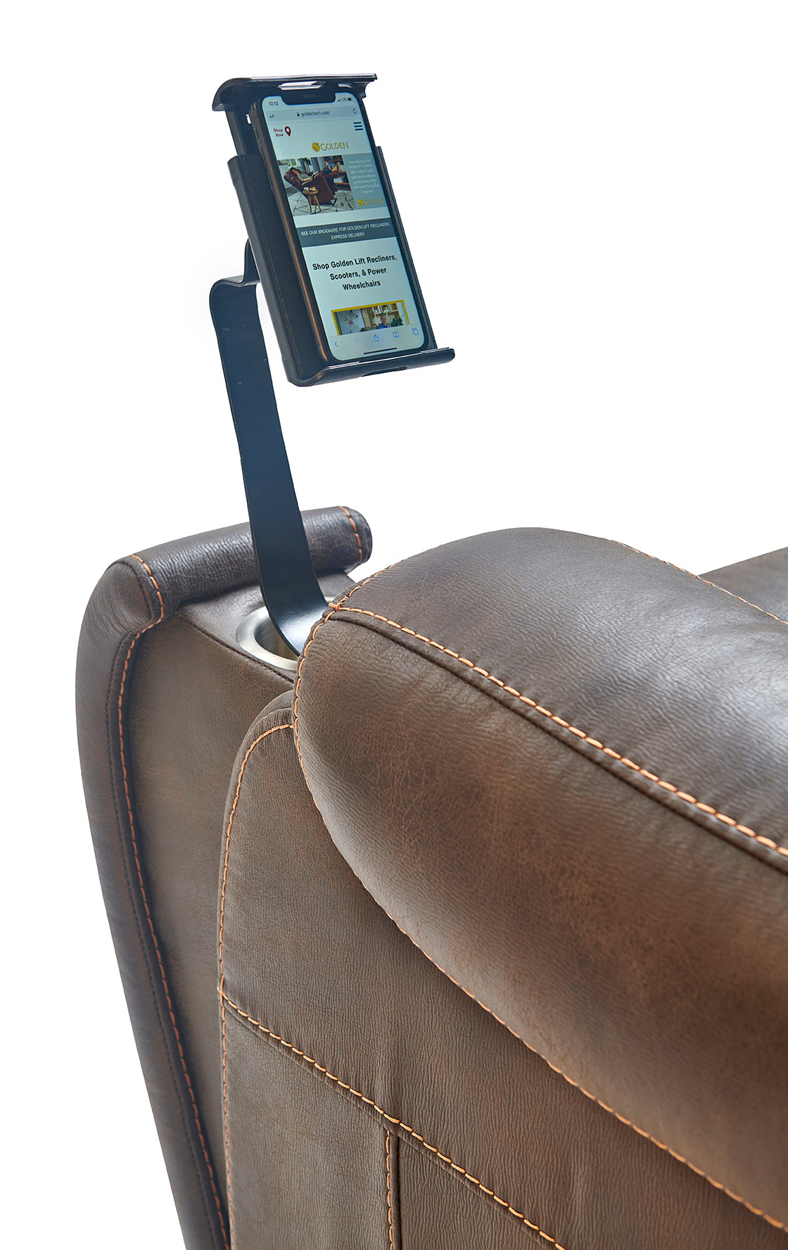 Golden Technologies Titan Luxury Reclining Power Lift Chair - Built in Table - phone holder attachment