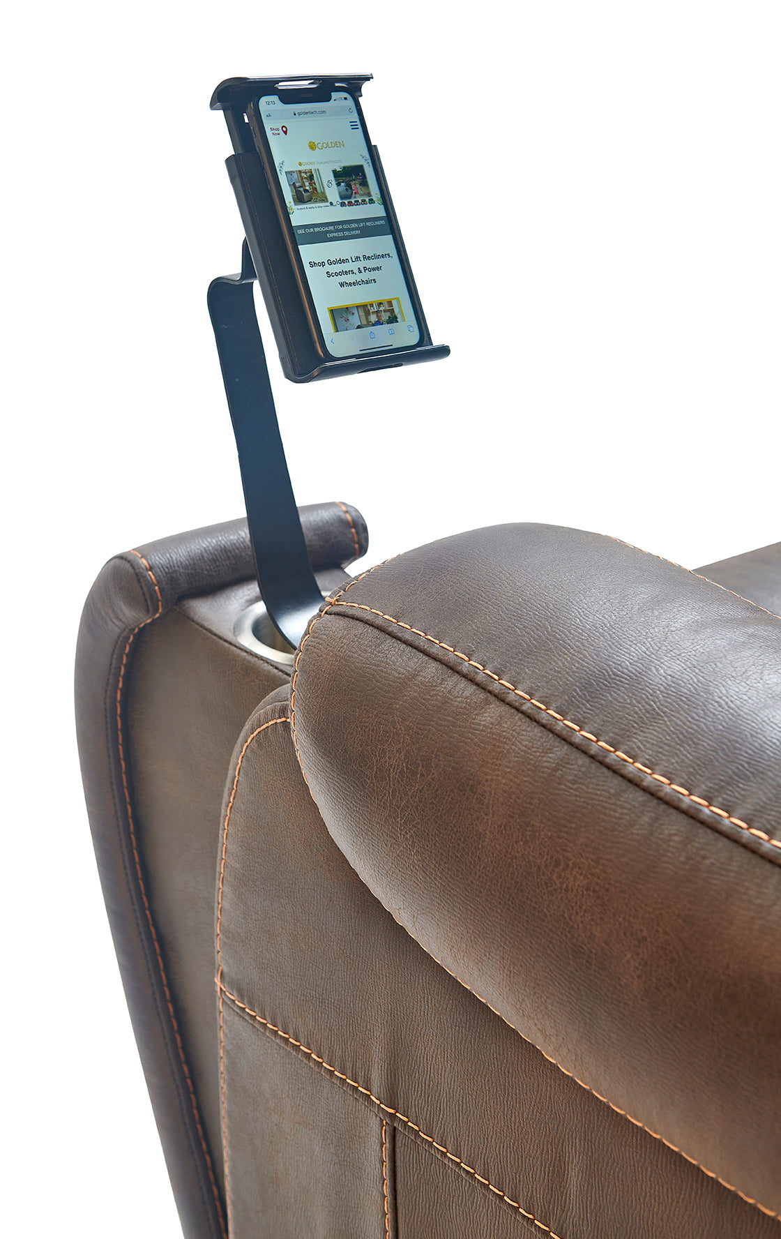 Golden Technologies Titan Luxury Reclining Power Lift Chair - Built in Table - phone holder attachment